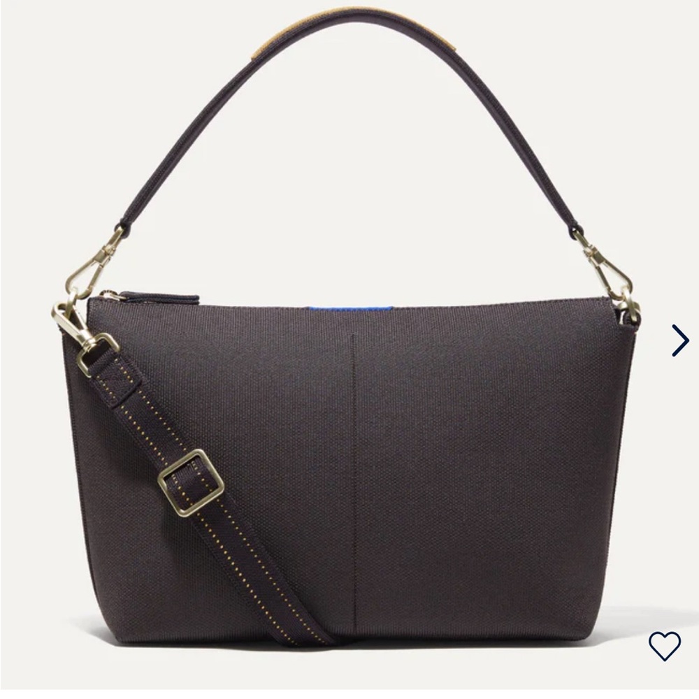 Rothy’s daily crossbody ink and ivory